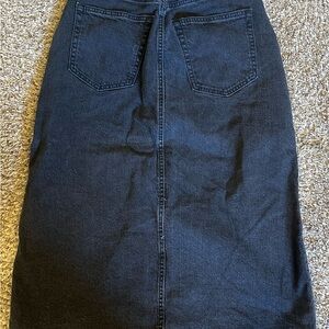 Universal Thread Blue Midi Pencil Skirt for Work